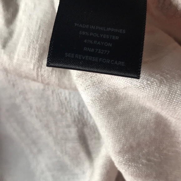 NWT Simply Vera Vera Wang texture tee XS - Picture 6 of 6